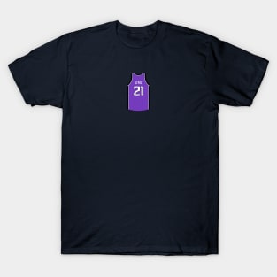 Vlade Divac Sacramento Jersey Qiangy T-Shirt